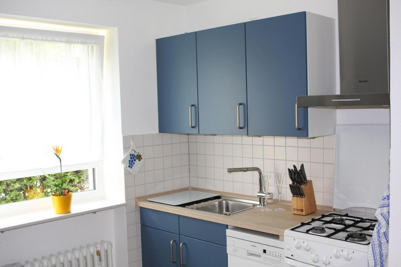 Das Blaue Haus - Ferienwohnung Schoenherr Kassel Exteriör bild